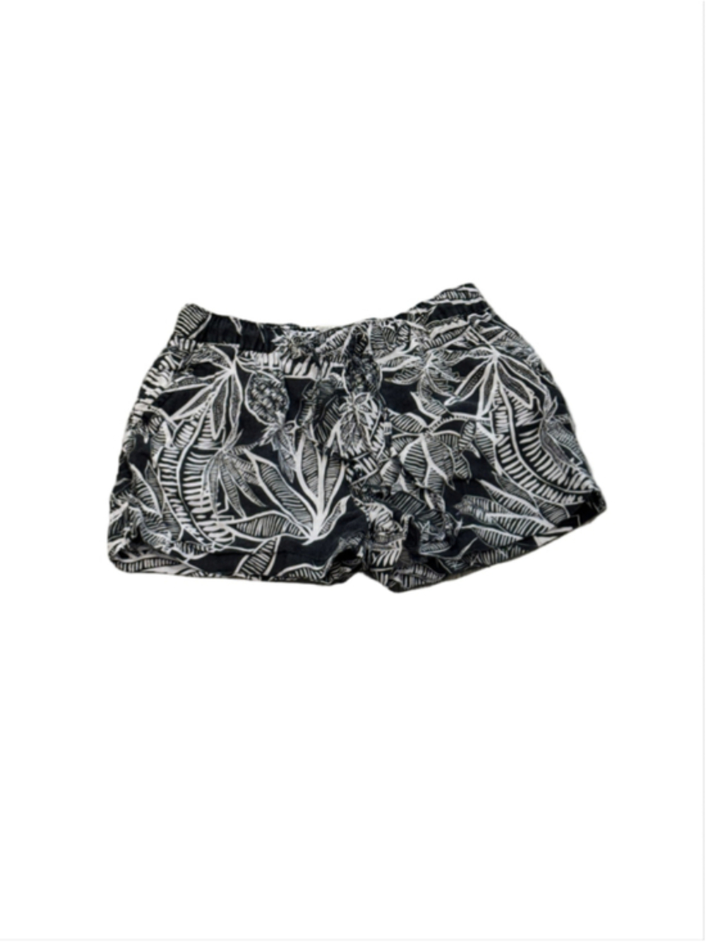 Christian Siriano 100% Linen Tropical Shorts